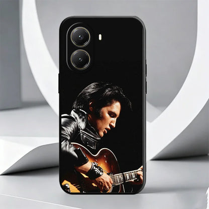 Soft Phone Case For Xiaomi Poco M7 M8 X7 X8 Pro Max X5 X3 Singer E-Elvis P-Presley X6 M6 M5S F8 F7 Redmi 15 15C 14C 13C 15T 17T