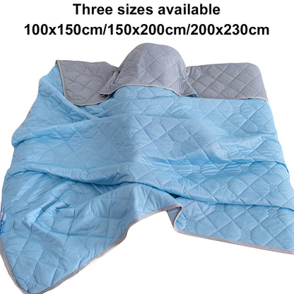 Summer Cooling Comforter Grade A Air Condition Comforter Soft Breathable Cool Comforter for Hot Sleepers and Night Sweats