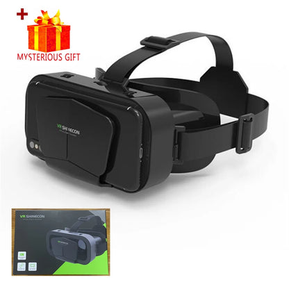 3D Virtual Reality VR Glasses Headset Devices Helmet Lenses Goggles Smart For Smartphones Phone Cell Mobile Game Viar Viewer Set