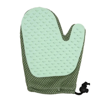 Pet Grooming Glove Efficient Cat Dog Hair Remover Gentle Massage Tool Double Sided Brush Stress Free Easy Hand Wash Remover Glov