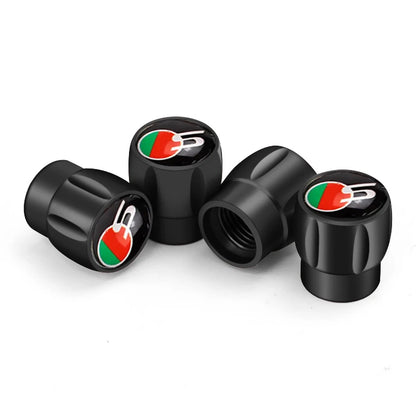 Car Wheel Tire Valve Caps Tyre Rim Stem Cover for Jaguar R S XF XE X-Type XJ F-Pace F-Type E-Pace I-PACE XJR XFR Accessories