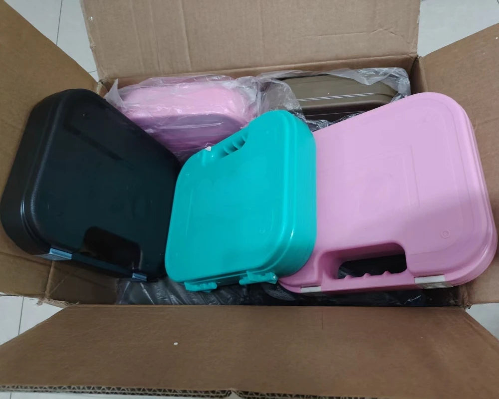 Tactical G *OCK Gun Pistol Case with Foam Padded Handgun Case Protective Storage Box Waterproof Hard Shell Hunting Accessories
