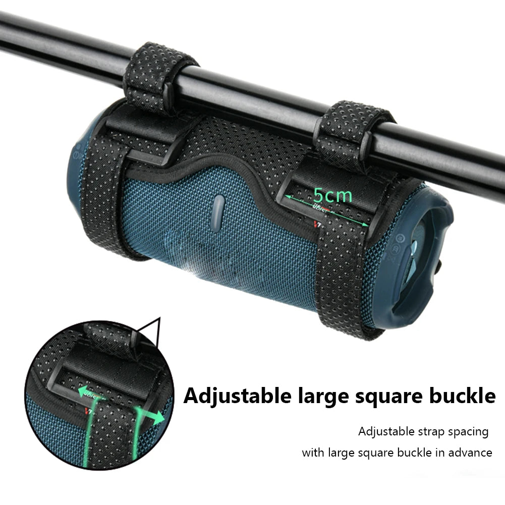 Speaker Holder Mount for Bike/GOLF Cart/Boat Railing Adjustable Strap Bicycle Speaker Stand Bracket for JBL Flip 6 5 /Charge 5