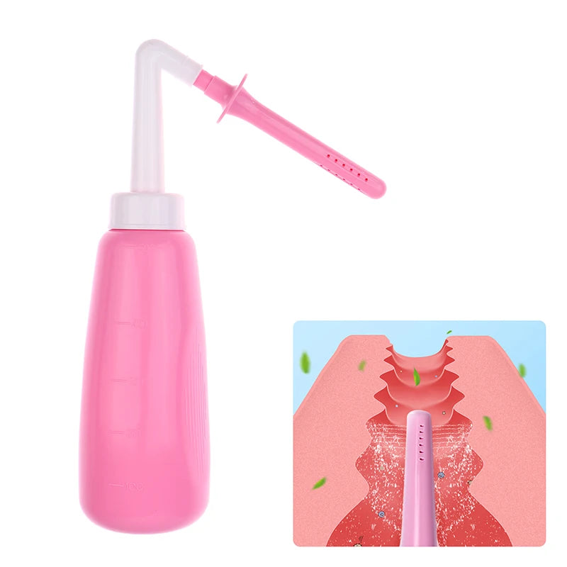500ml female vaginal douche hygiene care tool household cleaning device woman obstetrics and gynecology medical washing healthy