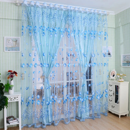 Tulle Curtains Modern Simplicity Living Room Sheer Window Curtains Children's Bedroom Kitchen Soft Comfortable Fabric