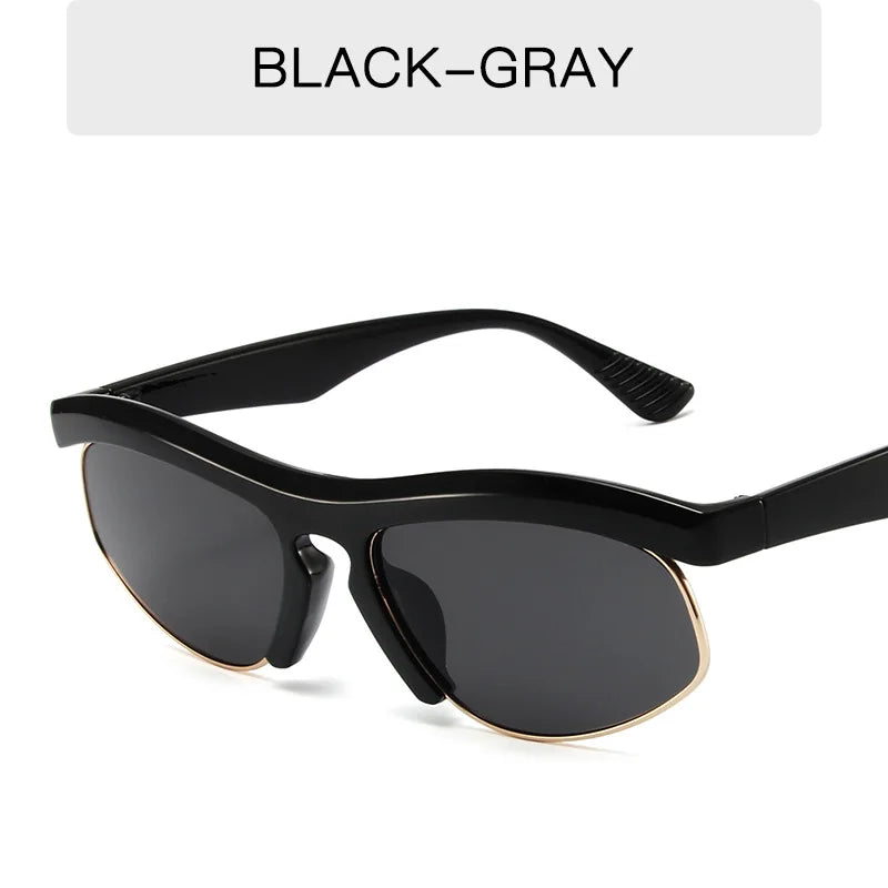 Sports Designer Sunglasses for Men Women Driving Cycling Fishing Golf Alloy Sun Glasses