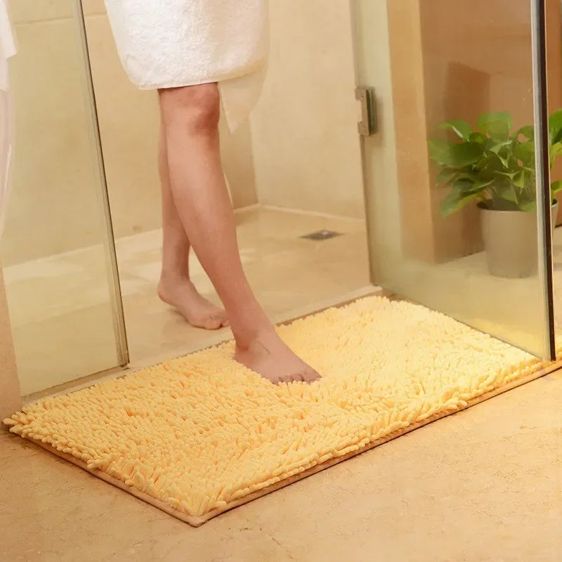Rectangular Floor Door Mat Carpet, 40X60cm, Soft, Non - Slip, Bathroom, Floor Door Mat, Dirt Barrier