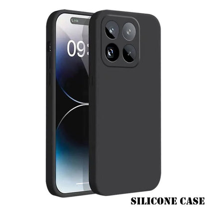 Orginal Liquid Silicone Case for Xiaomi 17T Pro 17 Max Mi 13 14 15 13T 14T 15T Pro Built-in Fluff Shockproof Protect Soft Cover