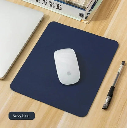 2026 New Small PU mouse pad Non-Slip Gaming Desktop Mouse Pad Waterproof Anti-Scratch Easy To Clean Mat For PC Laptop Desktop