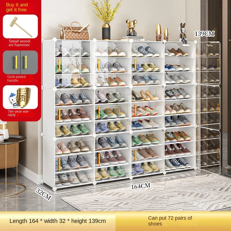 Modern Home Hallway Furniture Shoe Rack Cabinet For Living Room Storage Organizer Shelf Shoes Women's Sandals Cupboard Shoerack