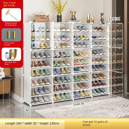 Modern Home Hallway Furniture Shoe Rack Cabinet For Living Room Storage Organizer Shelf Shoes Women's Sandals Cupboard Shoerack