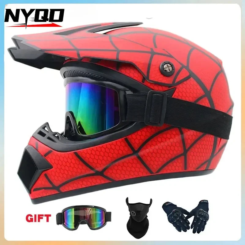 Motorcycle Helmet Full Face Racing Off Road Cross Motorcross Capacete Motocross Cascos Para Motos Mountain Downhill Bicycle DOT