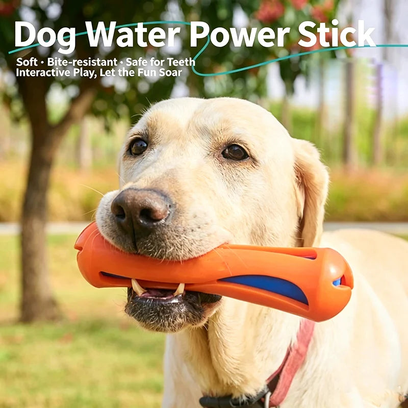 Pet Dog Water Float Toy Elastic Chew Proof Outdoor Throwing Game Swimming Interactive Training Toy Teeth Cleaning Play Toy