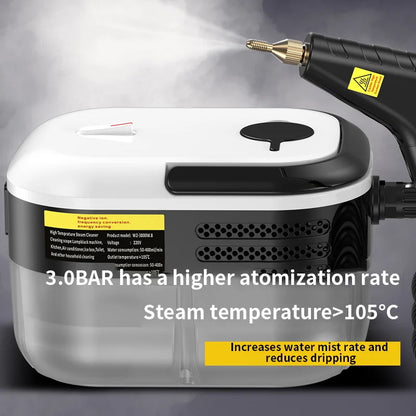 Steam Cleaner High Pressure Temperature Handhled Steam Mop Commercial Household Air Conditioner Kitchen Hood Car Cleaner EU/US