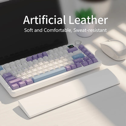 Gaming Keyboard Wrist Rest Pad Ergonometric Memory Foam Anti-Slip Rubber Stable Base Palm Rest 81 Keys Keyboard Hand Support