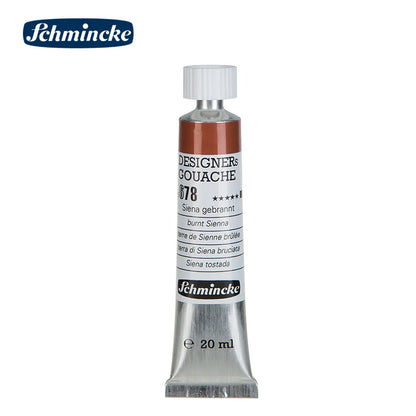 Germany Schmincke Designer Gouache Paint Tube 20ml Opaque Gouache Paint Professional Artist 48 Colors Drawing Art Supplies Cute