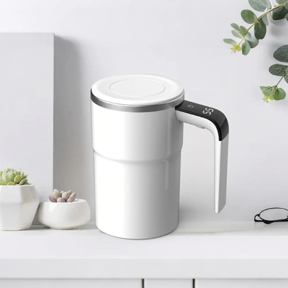 380ml electric mixing cup rechargeable 304 stainless steel mixer smart pour-over coffee machine portable blender
