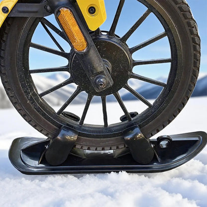 Stroller Skis 2 In 1 Baby Stroller Ski Scooter Conversion Skiing Attachment For Bicycle Outdoor Sports Lakeside Paths Resort