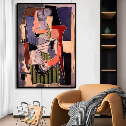Modern Art Master Picasso Abstract Canvas Painting Cubism Home Wall Art Poster Prints Pictures Bedroom Living Room Decor Murals