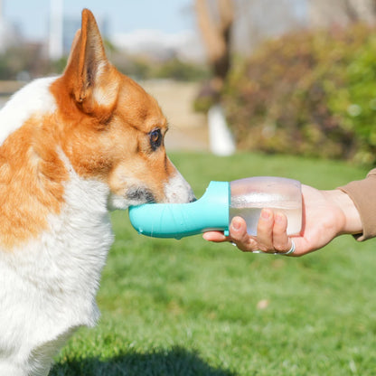 Pet Dog Water Bottle 300ML Puppy Drinking Bowls For Small Medium Dogs Cats Hiking Portable Cat Feeder Golden Retriever Supplies