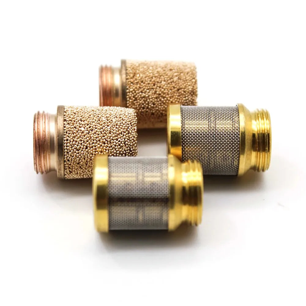 1/5/10/20/50pcs Danfoss Fuel Injector Filter, Copper Particle Filter Element, Stainless Steel Alloy Filter