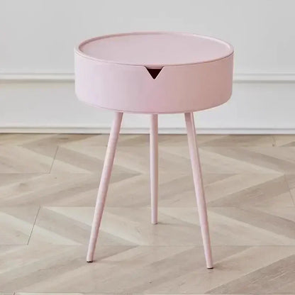 Modern Simple Bedroom Bedside Table Rental Room with Bed Side Table Storage Small Table