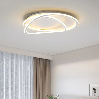 Modern LED Lights White Ceiling Light for Living Room Bedroom Study Lustre Home Decorative Ceiling Lamp Indoor Lighting Fixture