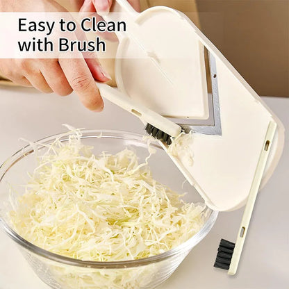 Cabbage Slicer Handheld Mandoline Slicer Stainless Steel Sauerkraut Coleslaw Cutter Vegetable Chopper Potato Chips Slicer JT580