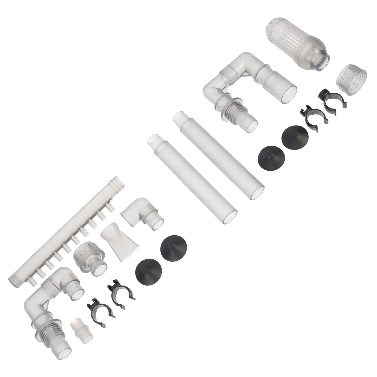 603B Fish Tank Water Pipe Accessories Inflow Outflow Tube Replacement Ceramic Plumbing Fittings Filter Bucket Hose Connector