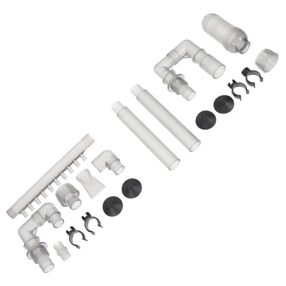 603B Fish Tank Water Pipe Accessories Inflow Outflow Tube Replacement Ceramic Plumbing Fittings Filter Bucket Hose Connector