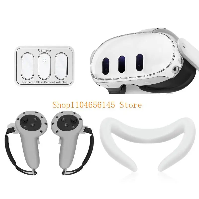 5asd Must Have Accessories for VR Headset Cover Enjoy an Improved Gaming Experience Stay Comfortable for VR Enthusiasts