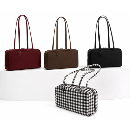 casual lightweight  nylon bowling bag designer women shoulder bags large capacity simple underarm bag trend handbags  2026