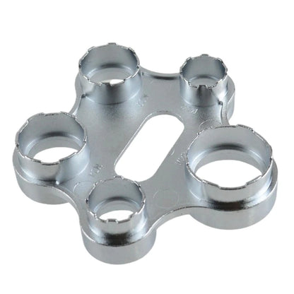 6in1 Wrench Faucet Aerator Disassembly Wrench Water Flows Adjusting Faucet Bubbler Wrench Plumber Wrench