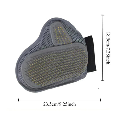 Pet Grooming Glove Hair Removal Brush Cat Dog Fur Hair Deshedding Gentle Efficient Dog Combs Pet Bathing Massage Products