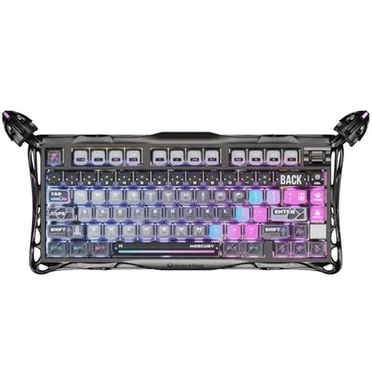 GravaStar Mercury K1 Pro Wireless Mechanical Gaming Keyboard, 75% Layout RGB Custom Keyboard E-sports, gaming keyboard