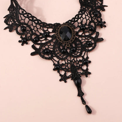 Elegant Black Lace Necklace for Women Collar Femme Choker Necklaces Girls Party Festival Jewelry Gifts