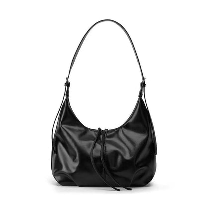 Korean Style tote bag Large Capacity Women's Crossbody Bag Casual Retro Single Shoulder Commuter Underarm Bag