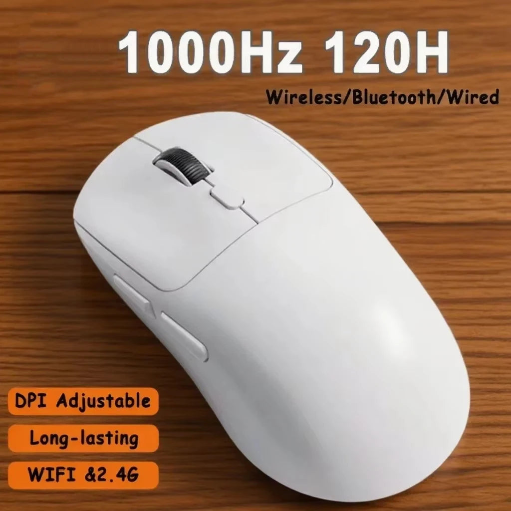 Lenovo Mouse Bluetooth 2.4G Wireless Three-Mode Rechargeable Ergonomic Office Gaming Portable Mice For iPad PC Laptop Mouse ﻿