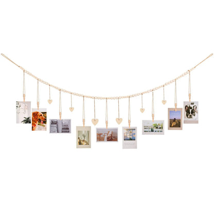 Hanging Photo Display Room Wall Decor for Bedroom Living Room Dorm Office Party Decor Teen Girl Gifts