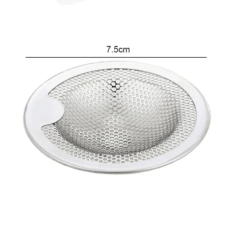 Kitchen Sink Stainless Steel Filter Sewer Mesh Strainers Disposable Sink Filter Mesh Bags Bathroom Floor Drain Hair Waste Filter