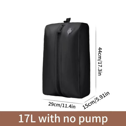 Vacuum Storage Bags Travel Essentials Suitcases Clothes Organizer Packaging Bag  Reusable Vacuum Compression Bag with Pump