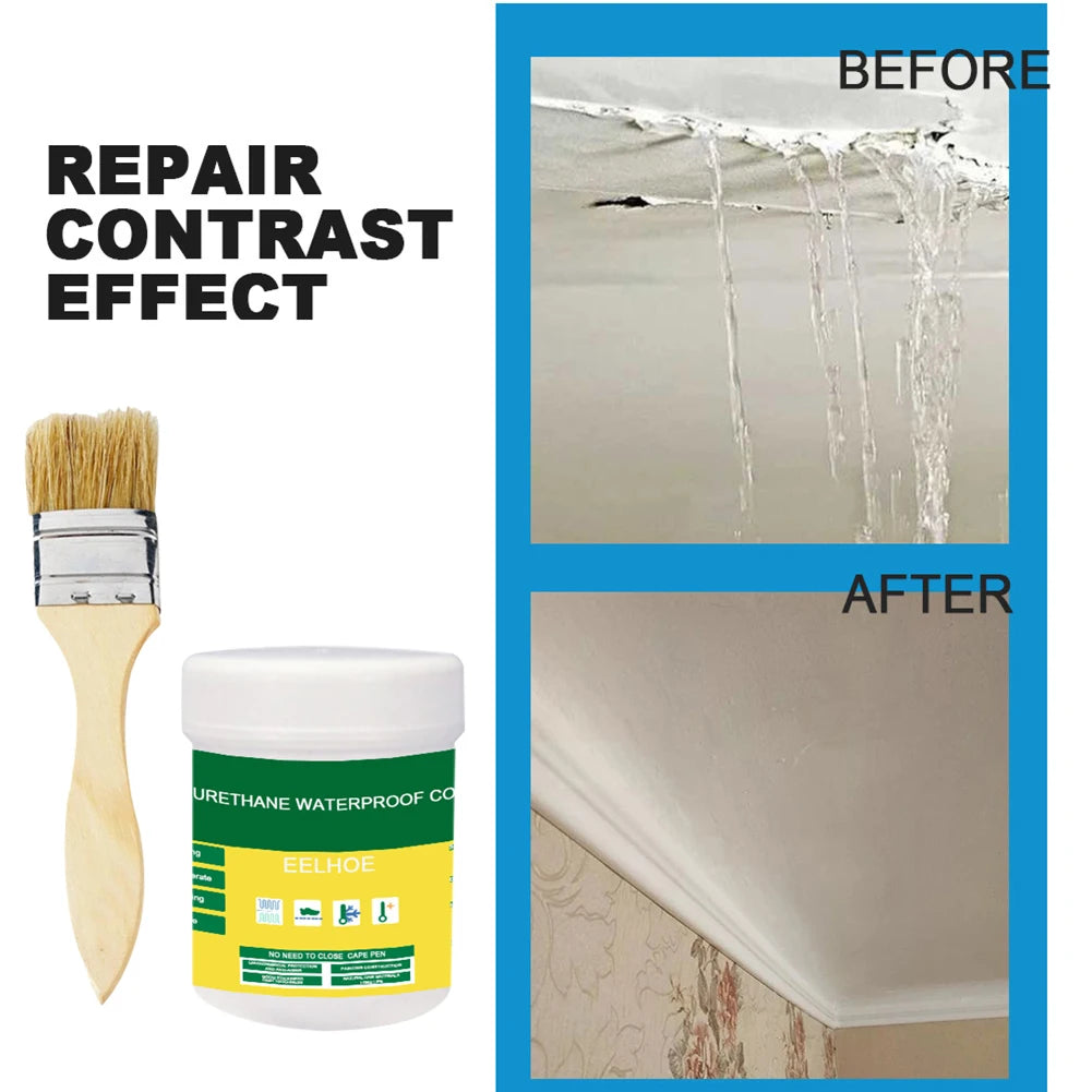 300/100/30g Waterproof Coating Sealant Agent Transparent Sealing Coating Strong Insulating Roof Waterproofing Super Strong Glue