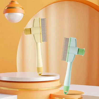 Cat Grooming Massage Brush Pet Comb Professional Open Knot Pet Hair Removal Brush Durable kitten comb Pet Accessories