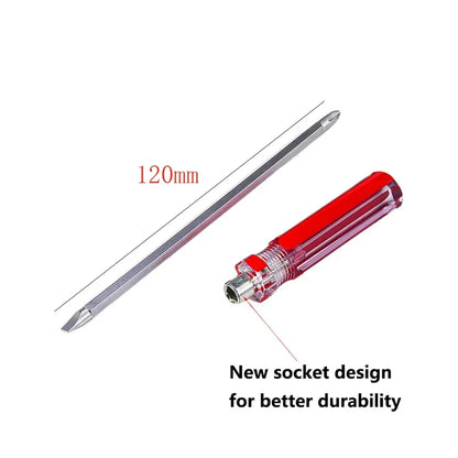 Multi Buried Screws Screwdriver Small Screw Double Head No Scratches Operating All Kinds Slotted Cross Screwdriver Small Screw