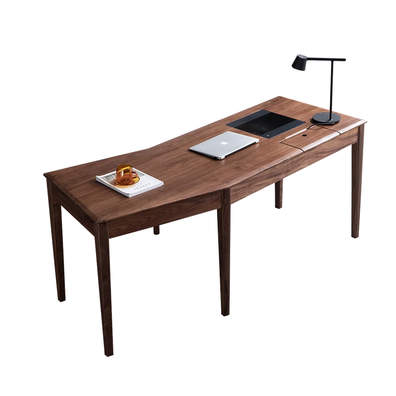 Executive Organizers Office Desk Computer Minimalist Space Saving Office Desk Study Wooden Mesas Escritorio Unique Furniture