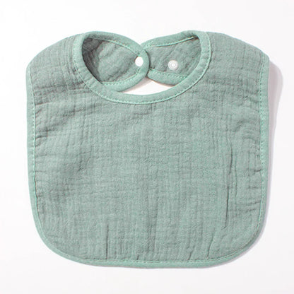 Mother and Baby Category A Children's Saliva Towel, Baby Cotton Gauze Absorbent Bib, Infant Anti-Spill Feeding Essential