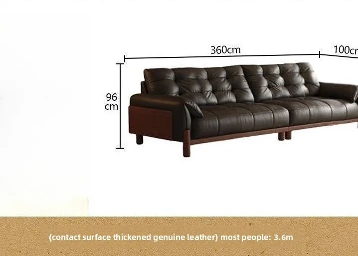 soft bag leather sofa Medieval retro living room small sofa apartment household sala de estar sofás furniture for living room