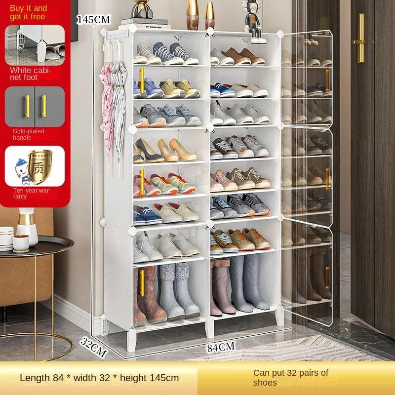 Modern Home Hallway Furniture Shoe Rack Cabinet For Living Room Storage Organizer Shelf Shoes Women's Sandals Cupboard Shoerack