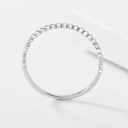 Women Fine Jewelry S925 Sterling Silver Thin Rings Female Korean New Arrival Simple bague bague femme anillos de plata Lady Gift