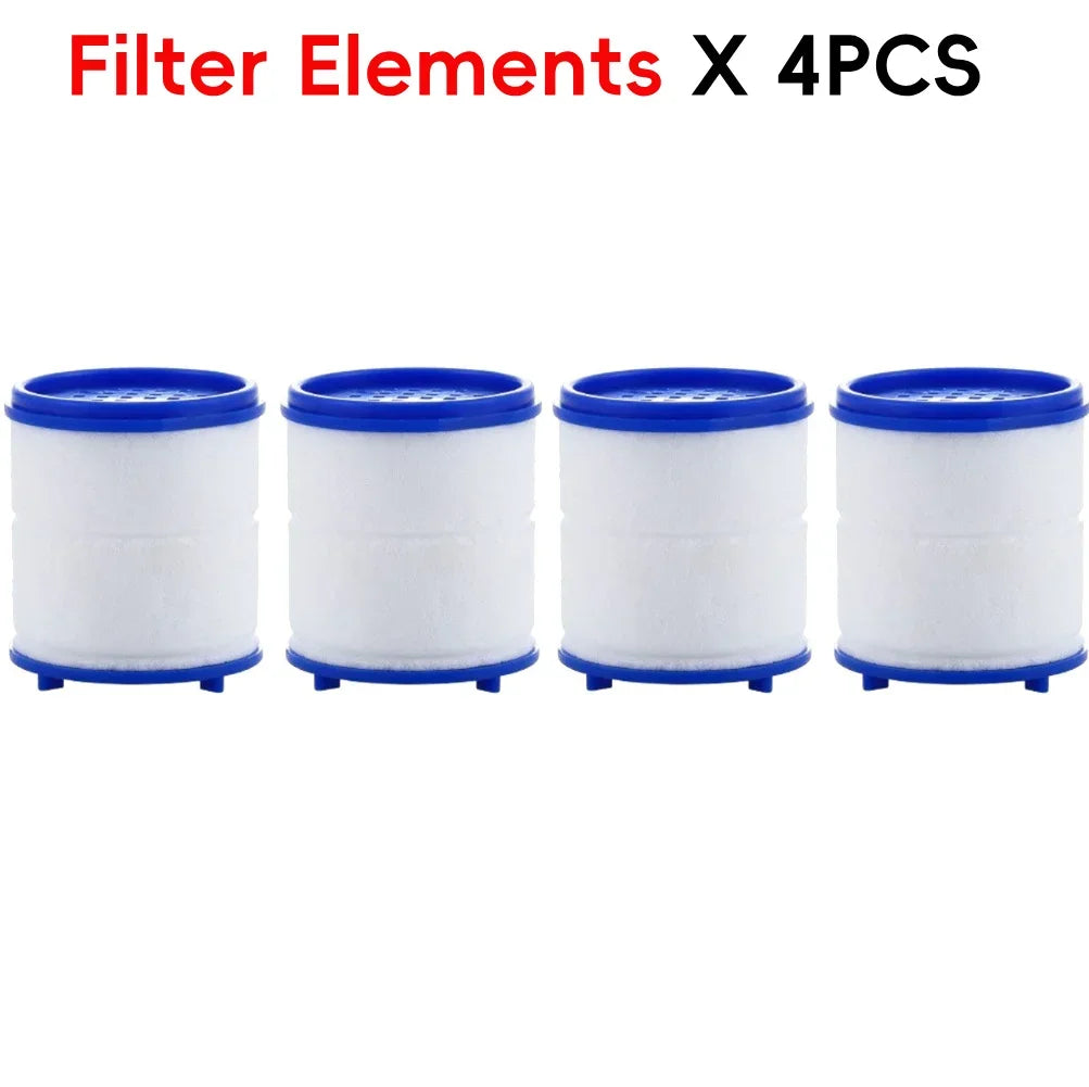 1Set Faucet Water Filter 360 Degree Rotating Filter Elements Water Purifier Set Heavy Metals Filtered Tools PP Cotton Filtration